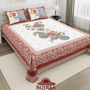 ruhani viraasat cotton bedsheet | double bedsheet | 100% premium cotton